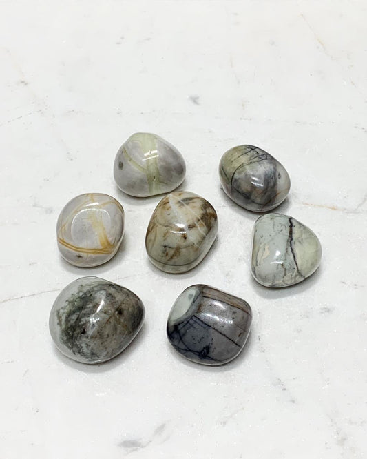 Pedra Picasso Stone rolado 12 a 15 gramas
