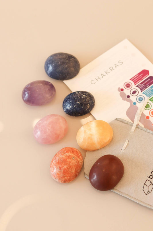 Kit Chakras Forma Cabochão
