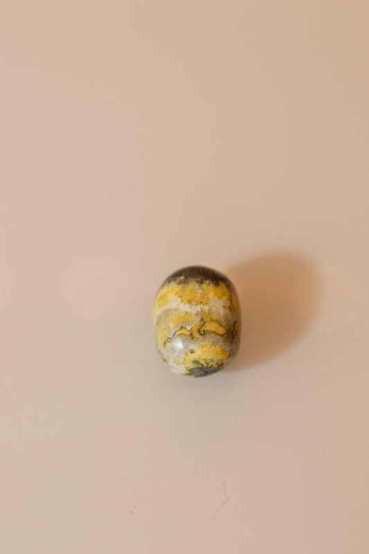 Pedra Jaspe Mamangaba (Bumblebee Jasper) Rolado 10 a 15 gramas