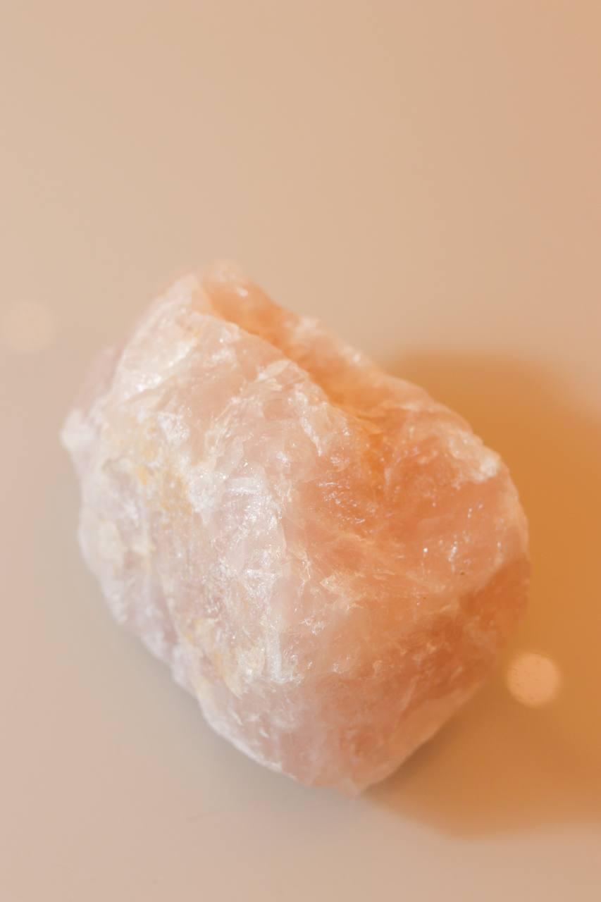 Pedra Quartzo Rosa Bruta 2,342 Kg aprox.