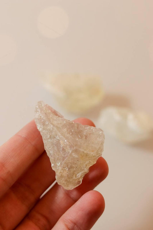 Pedra Topázio Branco 14 a 19 gramas