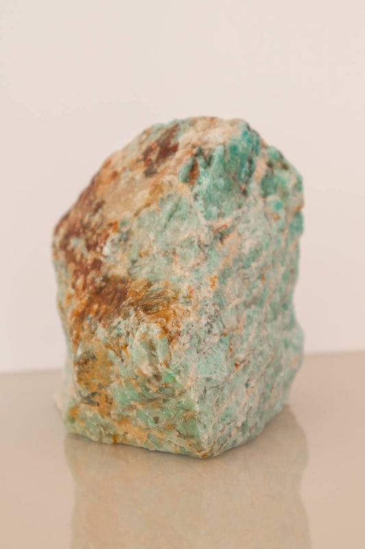 Pedra Amazonita Bruta 811 gramas
