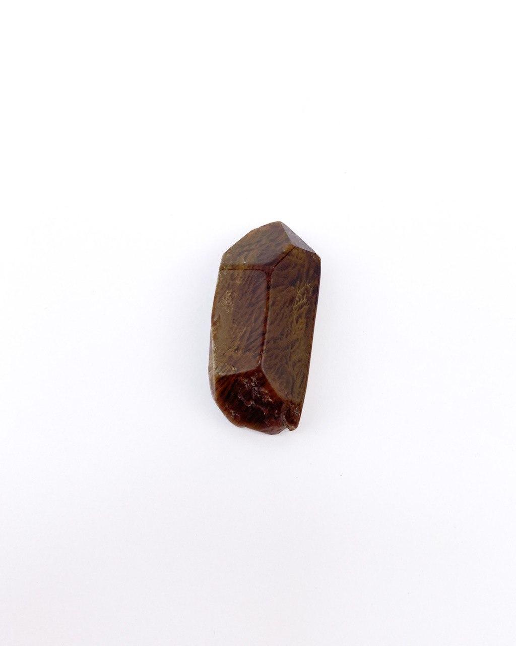 Pedra Ponta Polida Quartzo Anfíbola 10 a 15 gramas