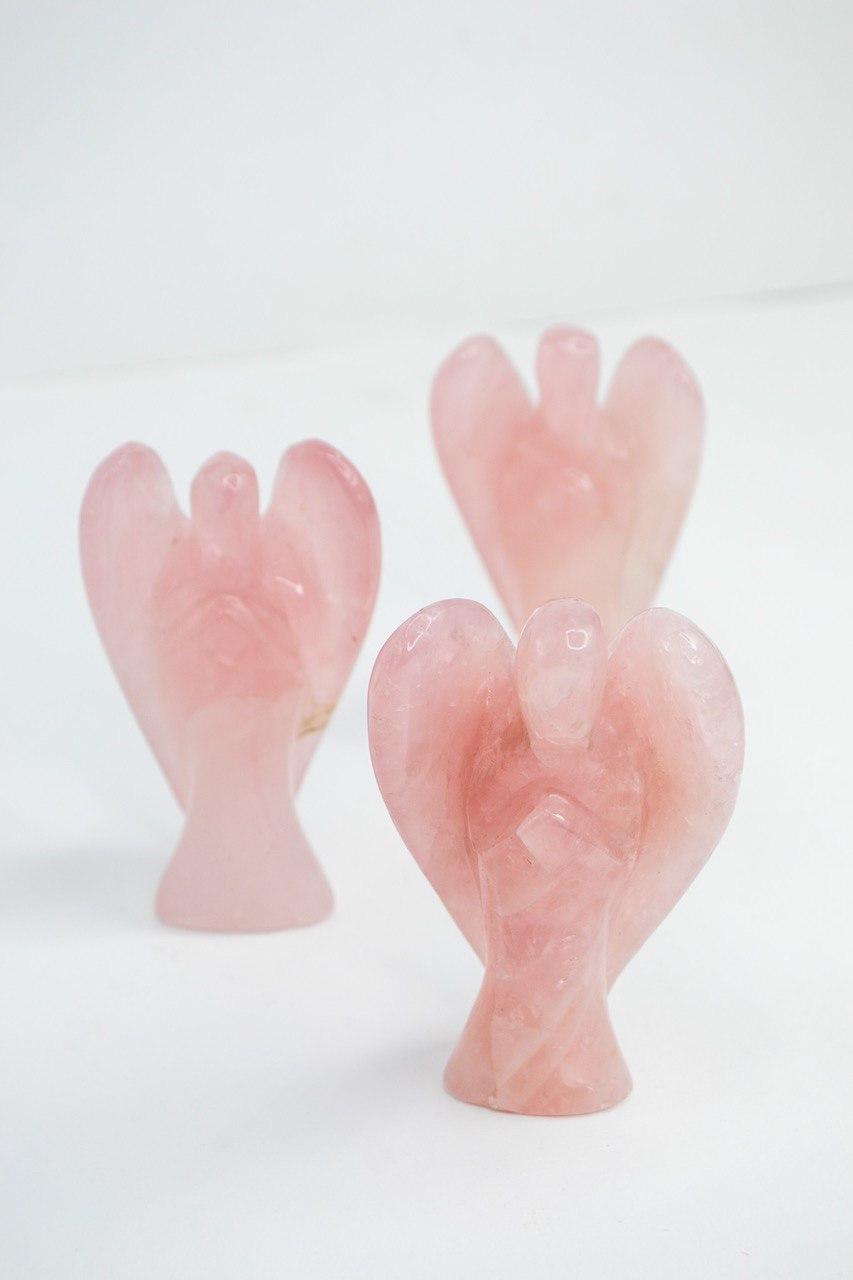 Anjo Quartzo Rosa Médio