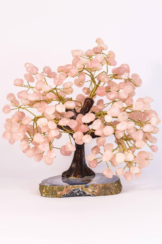 Árvore Quartzo Rosa extra grande
