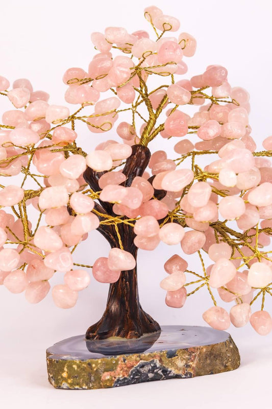 Árvore Quartzo Rosa extra grande