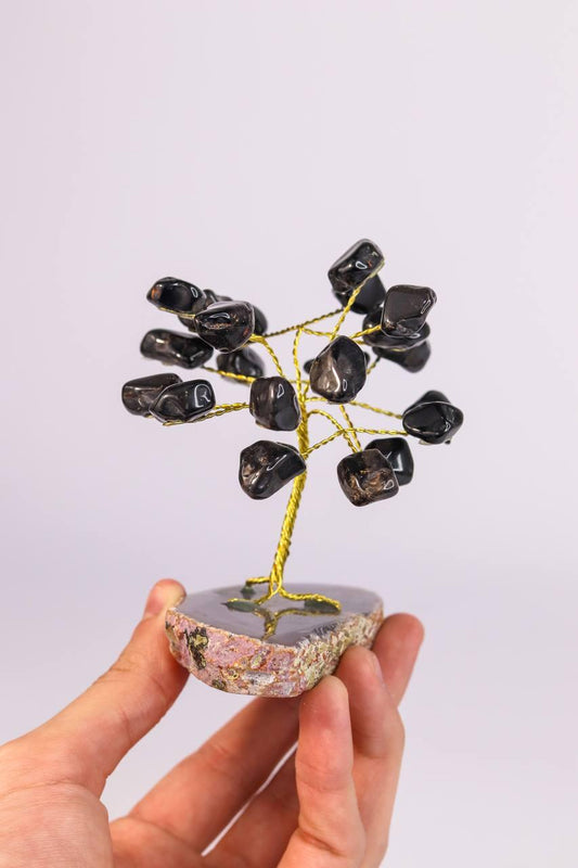 Árvore pedra Turmalina mini