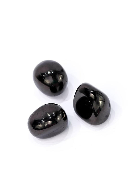 Pedra Azeviche Jet Coal Rolado 2 a 2,5cm