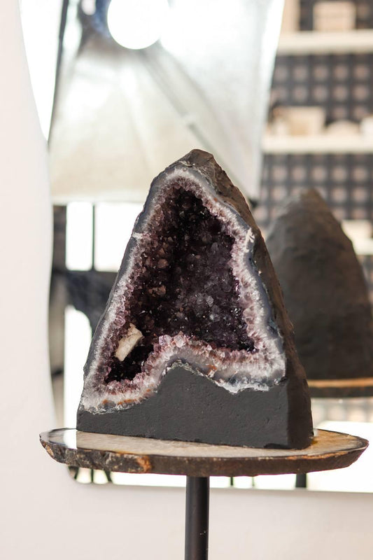 Capela Ametista com Calcita 6,560 KG aprox.