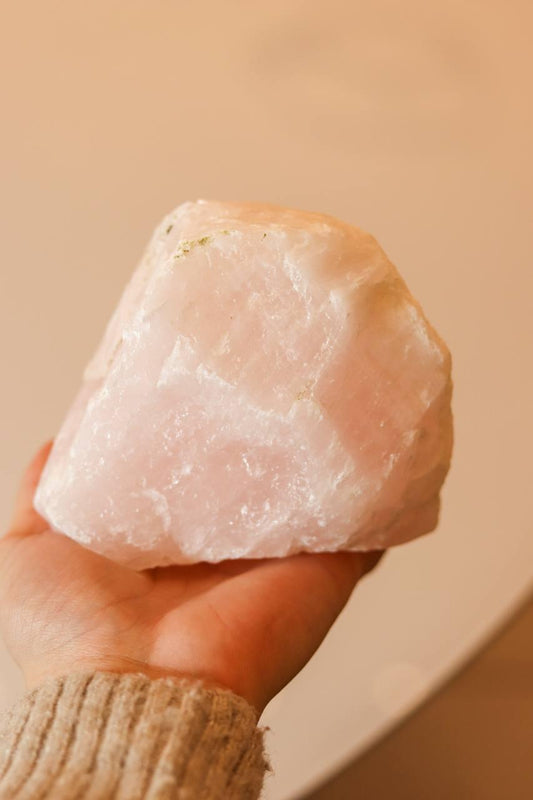 Pedra Quartzo Rosa Bruta 1,622 Kg aprox.