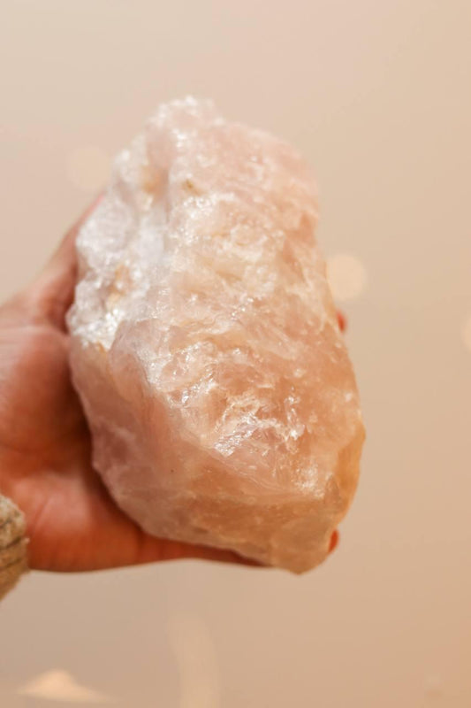 Pedra Quartzo Rosa Bruta 2,342 Kg aprox.