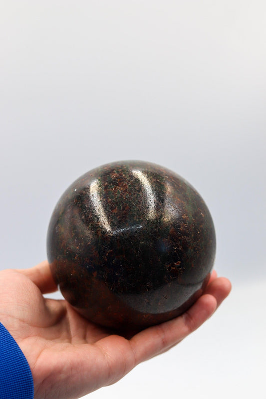Bola Pedra Granada 9,0 cm aprox.
