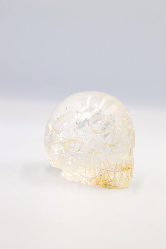 Crânio Cristal de Quartzo 242 gramas aprox.