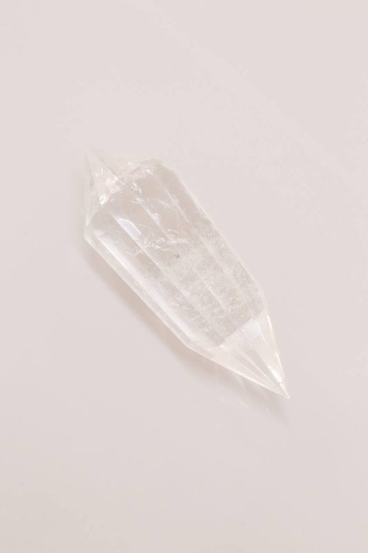 Bastão Vogel Cristal de Quartzo 12 Facetas 203 gramas