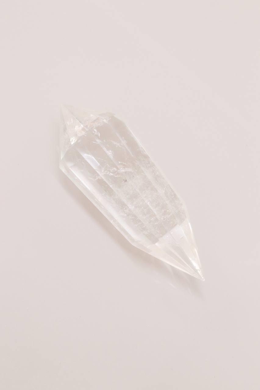 Bastão Vogel Cristal de Quartzo 12 Facetas 203 gramas