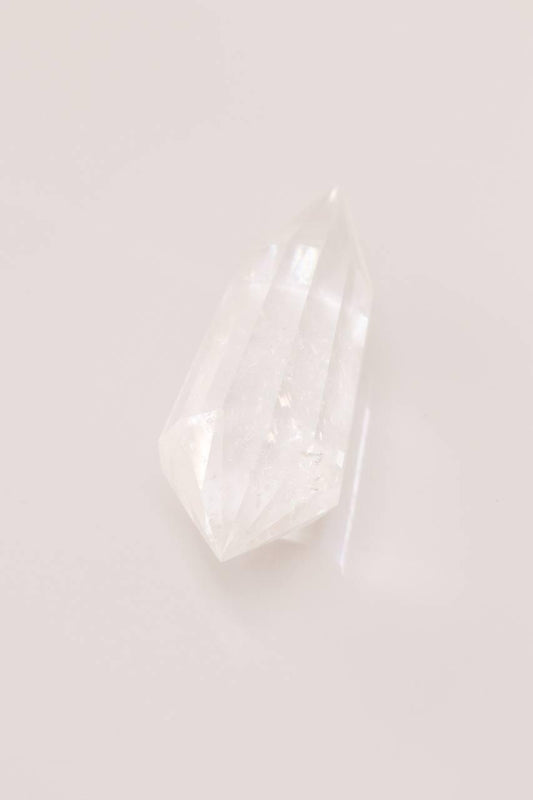 Bastão Vogel Cristal de Quartzo 12 Facetas 203 gramas