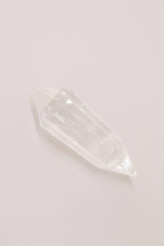 Bastão Vogel Cristal de Quartzo 12 Facetas 104 a 130 gramas