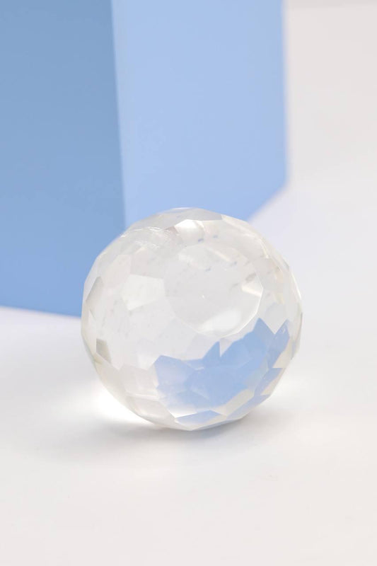Bola Facetada Cristal de Quartzo 4,0 a 4,4 cm aprox.