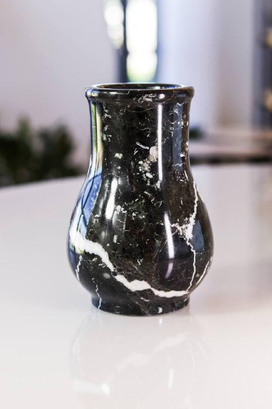 Vaso de Ônix Preto