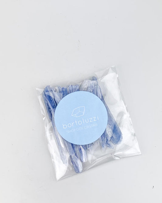 Kit Cianita Azul Bruta 20 a 30 gramas