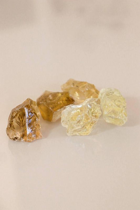 Pedra Citrino Natural bruto 25 a 35 gramas