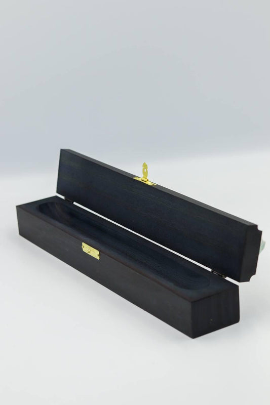 Incensário Box Amazonita Madeira Pinus Preta