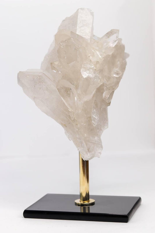 Drusa Cristal na Base de Vidro 914 gramas
