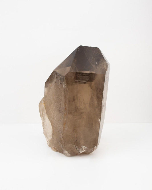Pedra Ponta Cristal Fumê Elo do Tempo Bruto 1,408Kg