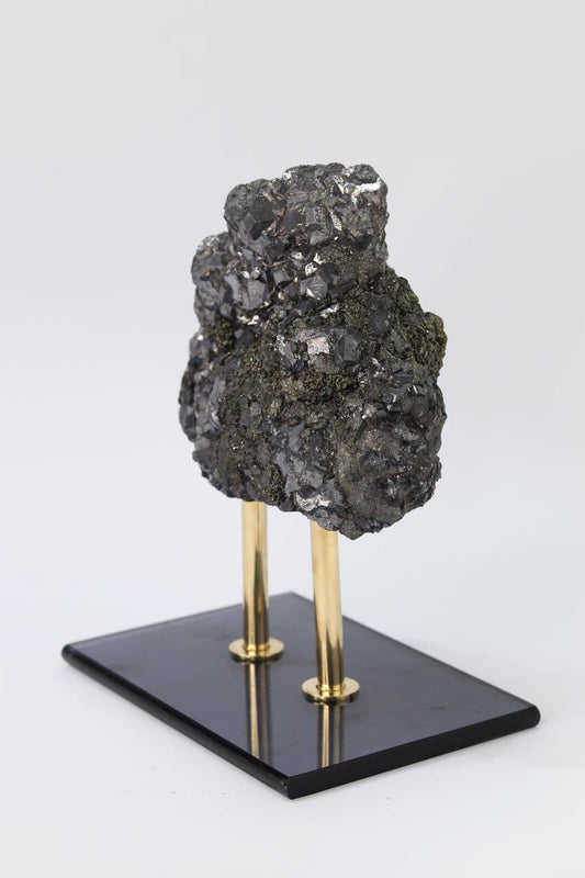 Pedra Galena Base de Vidro 2,325Kg