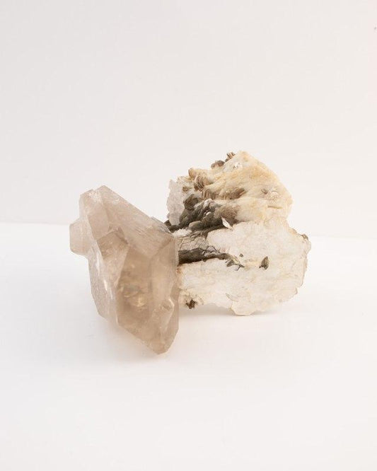 Pedra Cristal Quartzo com Mica Bruta 352 gramas