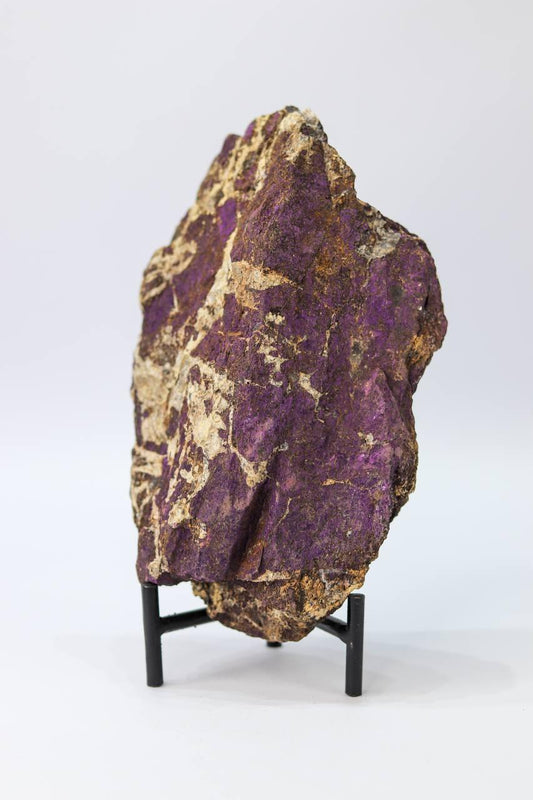 Pedra Purpurita na Base de Metal 2,013Kg