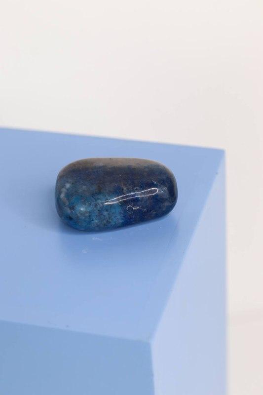 Pedra Trolita Cristal Nova Era rolado 25 a 32 gramas