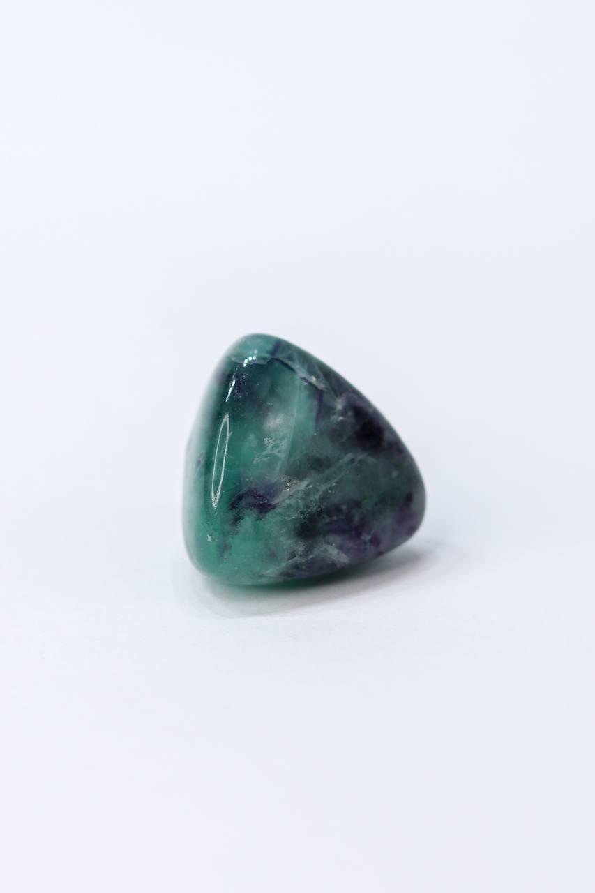 Pedra Fluorita Multicolorida Rolada 16 a 21 gramas