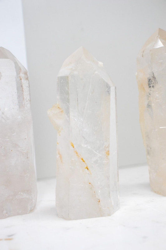 Ponta Quartzo Cristal Bruto de 125 a 300 gramas