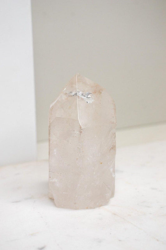Ponta Quartzo Cristal Bruto de 210 a 300 gramas