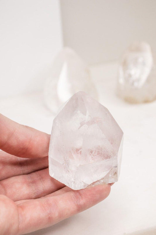 Ponta Quartzo Cristal Bruto de 90 a 200 gramas
