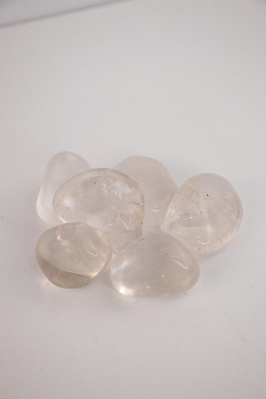 Pedra Cristal de Quartzo Rolado 15 a 19