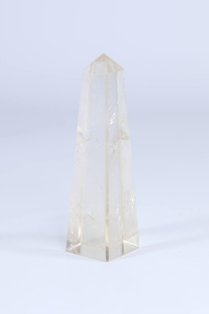 Obelisco Cristal 102 a 119 gramas aproxim.