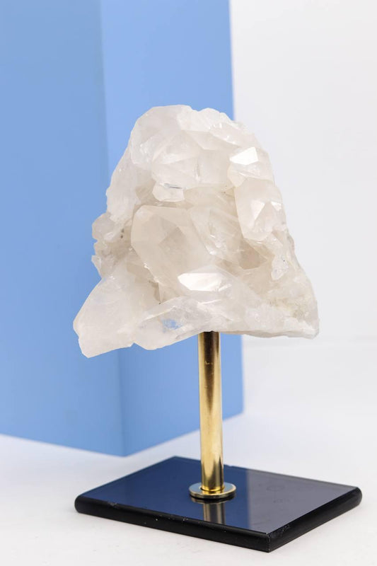 Drusa Cristal na Base de Vidro 957 gramas