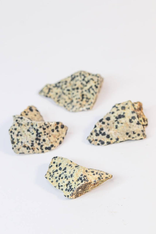 Pedra Dalmata Bruta 18 a 29 gramas