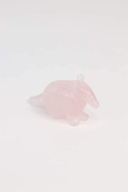 Tatu  de Quartzo Rosa