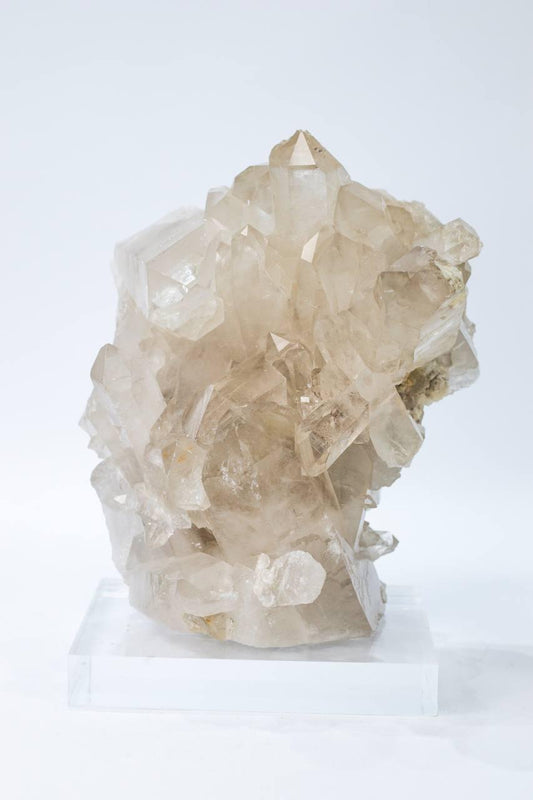 Drusa Cristal de Quartzo na Base Acrílico 3,9 Kg