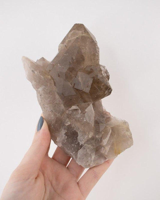 Drusa Cristal Elestial com Rutilado 541 gramas
