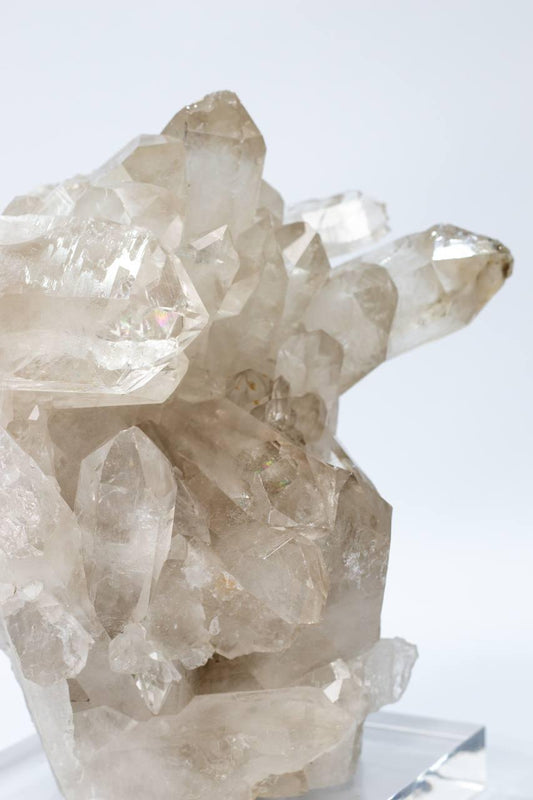 Drusa Cristal de Quartzo na Base Acrílico 3,9 Kg