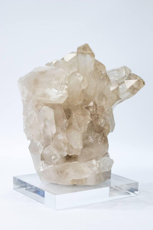 Drusa Cristal de Quartzo na Base Acrílico 3,9 Kg