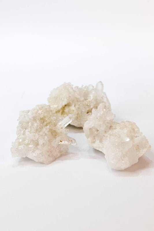 Drusa Cristal de Quartzo Bruto 201 a 255 gramas aprox.