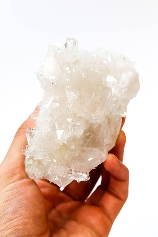 Drusa Cristal de Quartzo Bruto 312 a 343 gramas aprox.