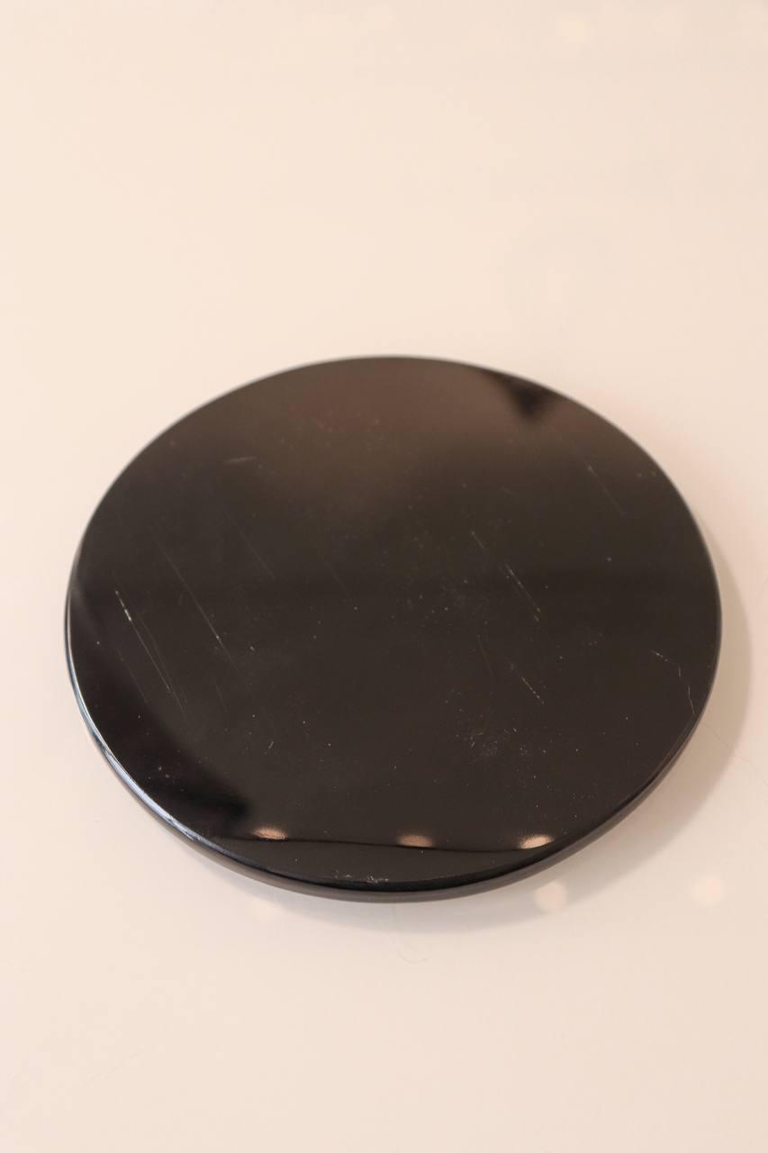 Espelho de Obsidiana Preta 12 centímetros