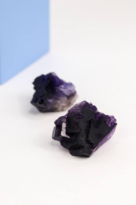 Pedra Fluorita Violeta 40 a 45 gramas