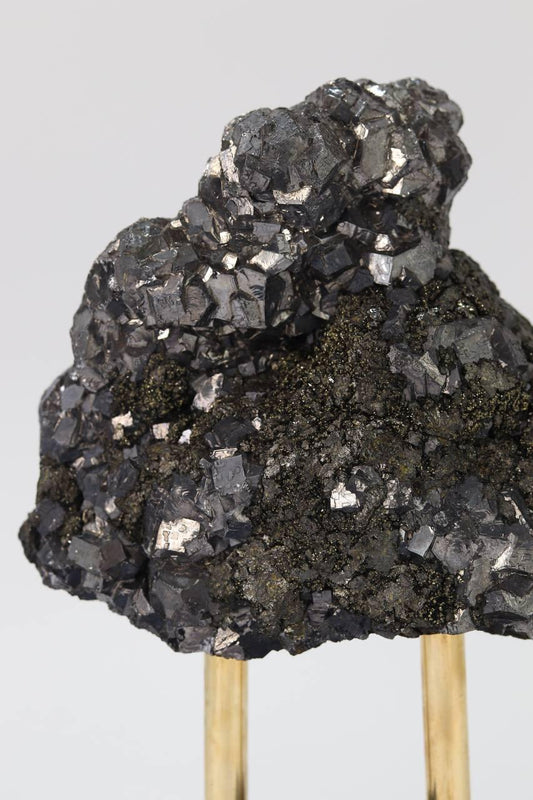 Pedra Galena Base de Vidro 2,325Kg